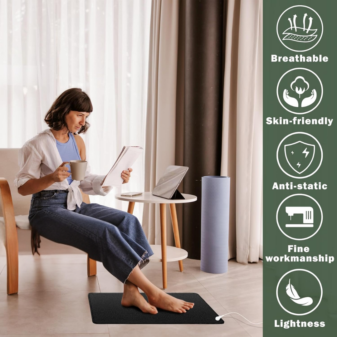 Grounding Mat For Feet Relaxation And Better Sleep Comfort