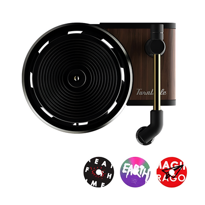 Record Player Air Freshener Car Vent Clip Scented Accessory
