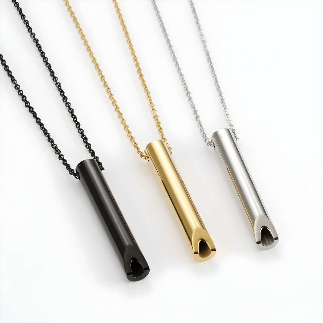Calming Breathing Necklace For Stress Relief And Mindful Relaxation