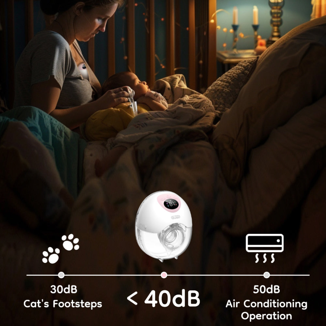 Wearable Breast Pump Portable Hands-Free Electric Nursing Pump