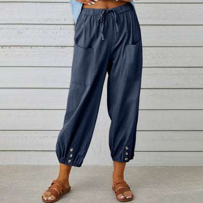 Women's Wide Leg Pants Loose Straight Comfortable Trousers