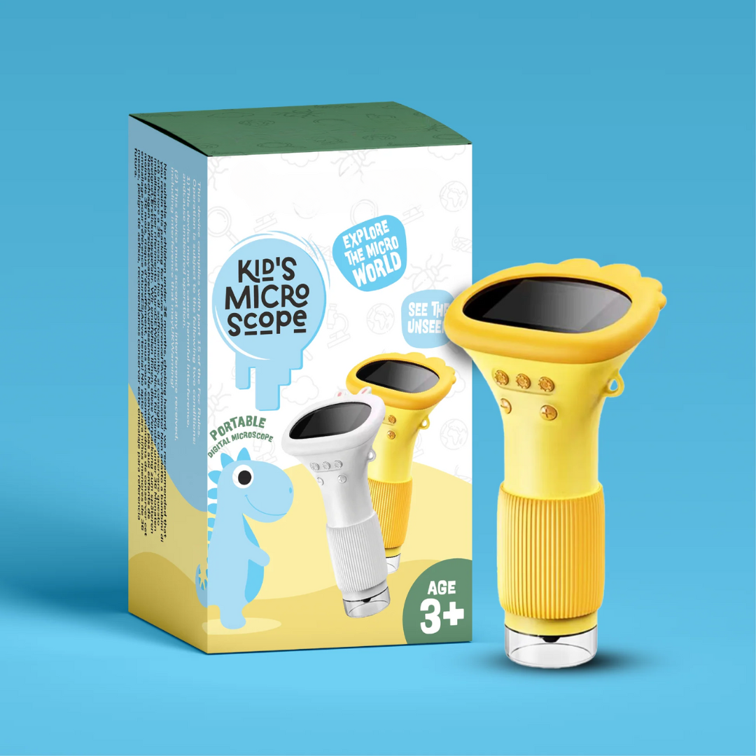 Kids Microscope Educational Toy For Young Scientists Exploration