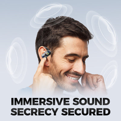 Waterproof Open Ear Earbuds With Advanced Noise Cancelling Technology