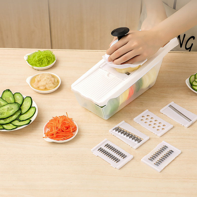 1.5L Vegetable Cutting Set With Multi-Function Kitchen Tools
