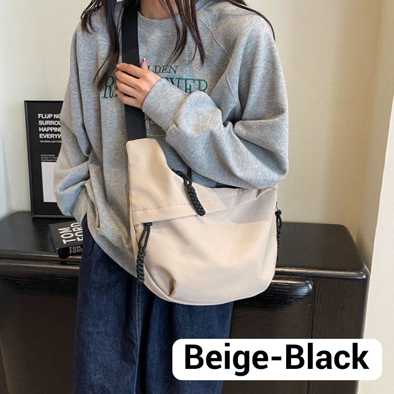 Unisex Large Capacity Crossbody Bag Spacious Durable Everyday Use