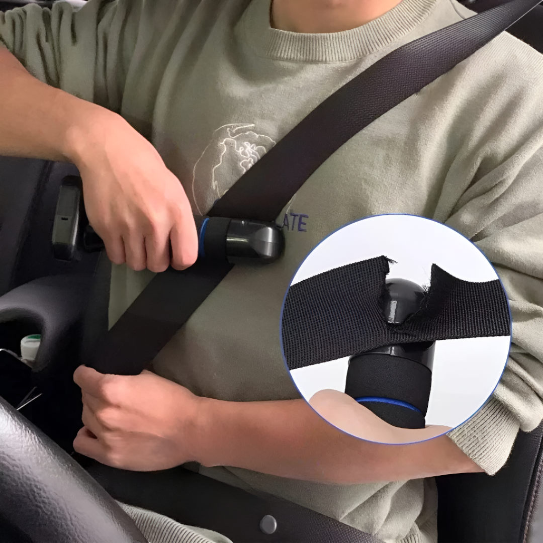 Car Mobility Assist Handle With Seatbelt Cutter For Easy Access