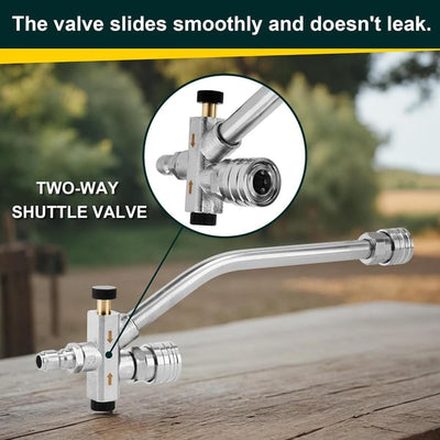 Foam Cannon Dual Connector Accessory For Efficient Car Washing