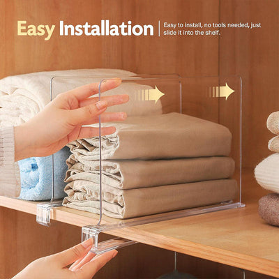 Transparent Wardrobe Panel Durable Clear Closet Door Insert