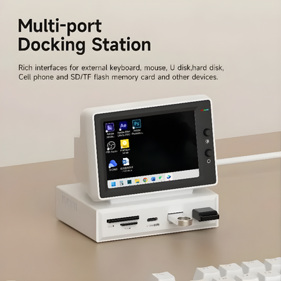 Mini Portable PC With Built-in Display And Compact Design