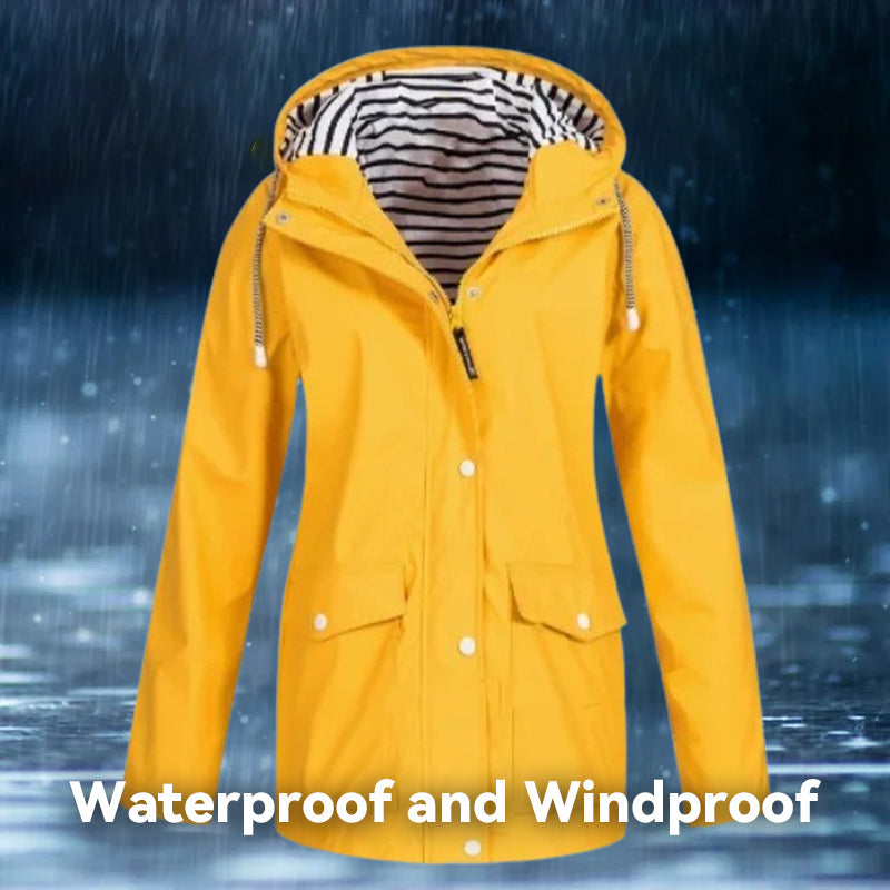 Waterproof And Windproof Jacket Lightweight Outdoor Raincoat For Men Women