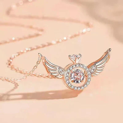 Angel Wings Necklace Elegant Pendant Jewelry For Women Gift