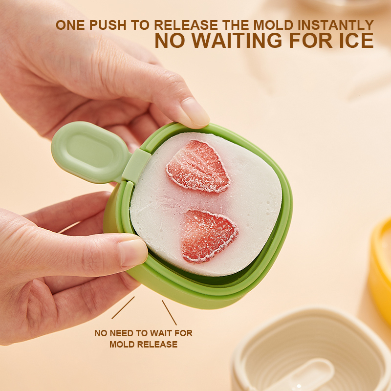Multi-Layer Ice Cream Mold For Creative Frozen Treats Making