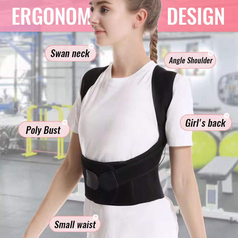 Back Posture Corrector For Comfortable Spine Alignment And Support