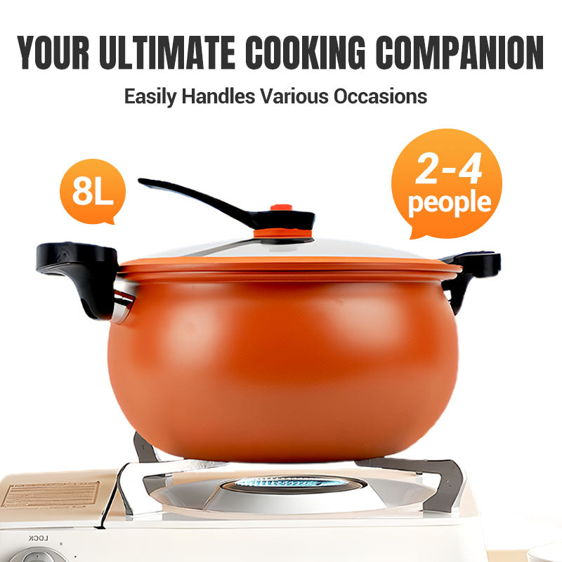 Large Capacity Micro Pressure Cooker Stone Pot For Efficient Cooking