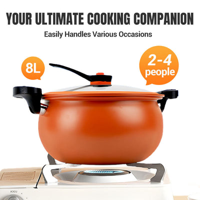 Large Capacity Micro Pressure Cooker Stone Pot For Efficient Cooking