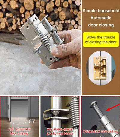 4 Inch Spring Hinge With Automatic Closing Mechanism