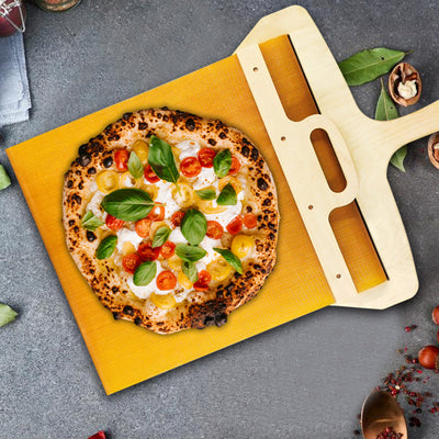 Sliding Pizza Peel For Easy And Precise Pizza Handling
