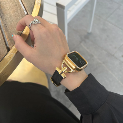 Urban Stylish Leather Apple Watch Band For Comfortable Fit