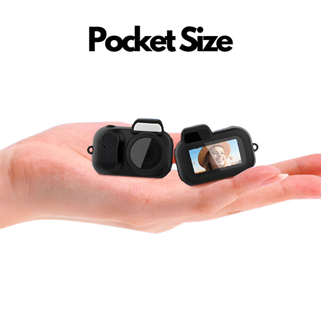 Mini Spy Camera Compact Portable Hidden Security Surveillance Device