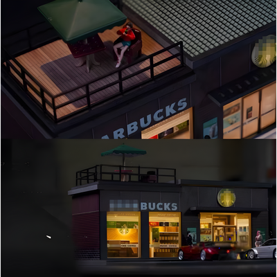Urban Street Displays For Model Cars 164 Scale Miniature Scenes