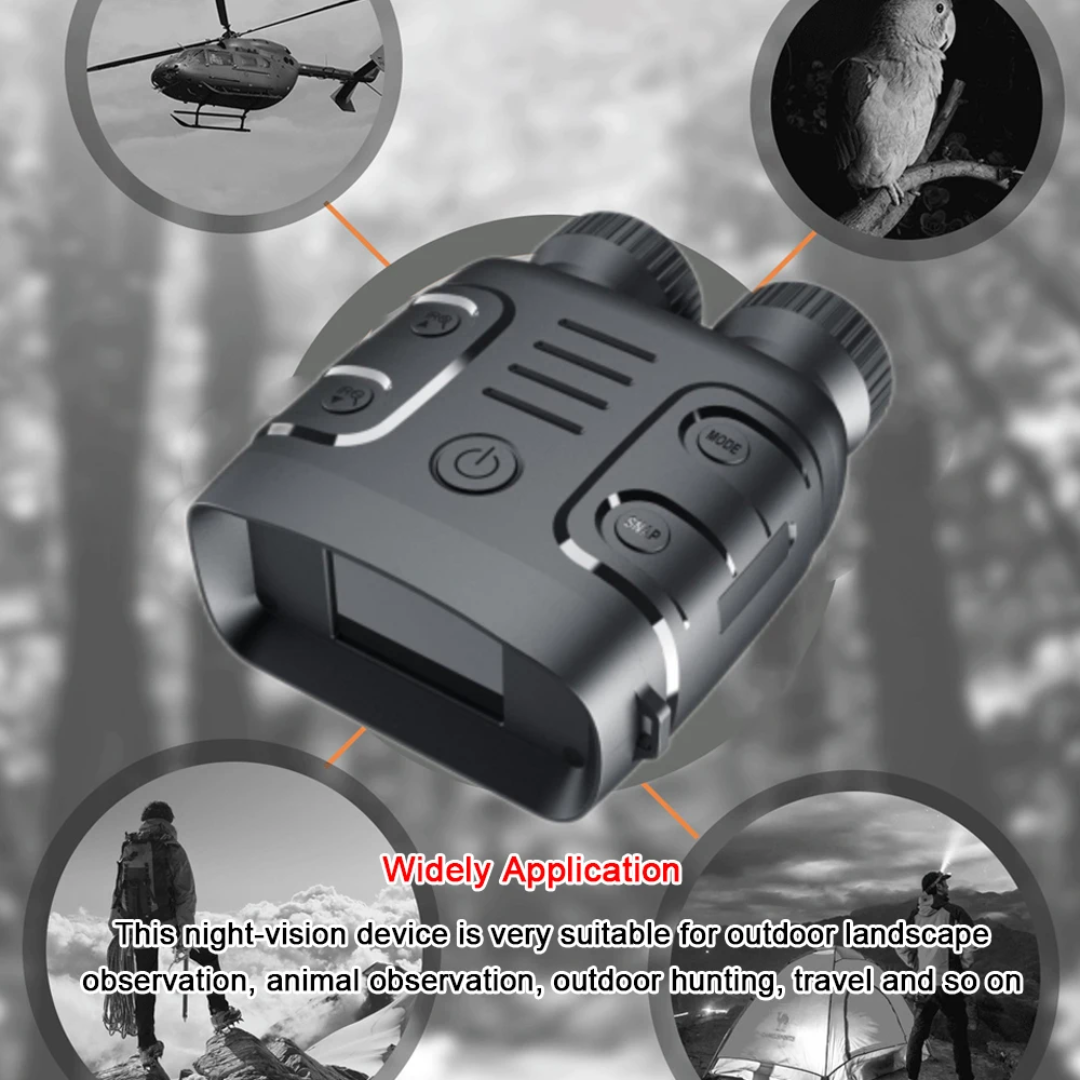 1080P Night Vision Binoculars With Built-In Camera Recording
