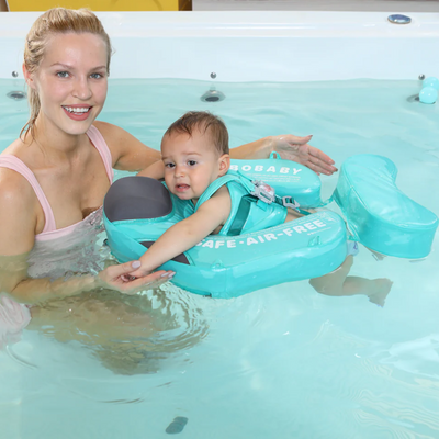 Baby Pool Float With Sun Canopy For Infant Safety And Comfort