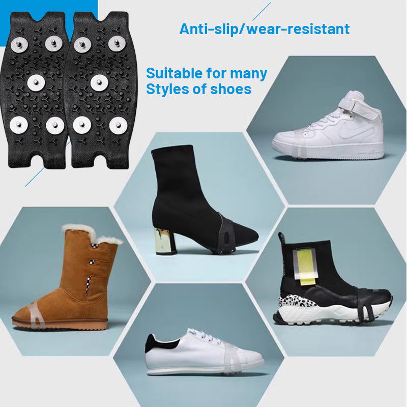 5-claw Non-slip Shoe Covers For Outdoor Hiking And Walking Safety