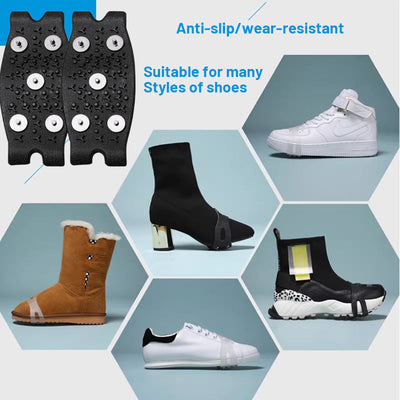 5-claw Non-slip Shoe Covers For Outdoor Hiking And Walking Safety