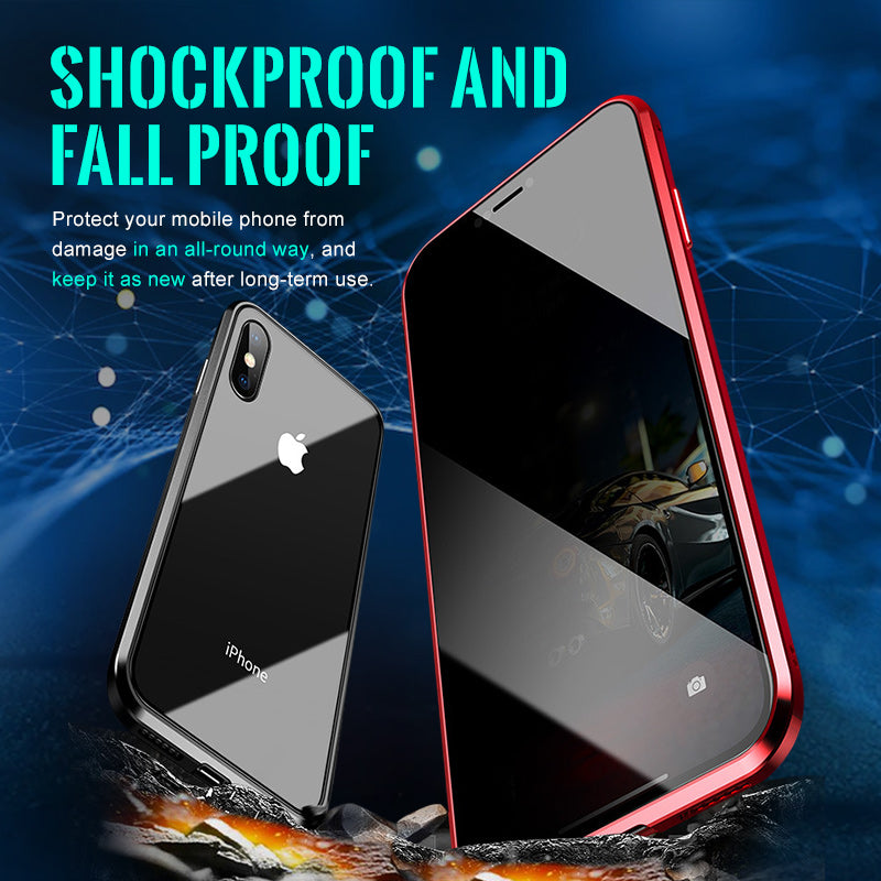 Magnetic Privacy Phone Case Slim Protective Cover