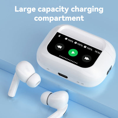 In-ear Bluetooth Earphones With Screen Display And Clear Sound