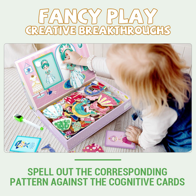 Children's Educational Magnetic Puzzles Learning Toy For Kids