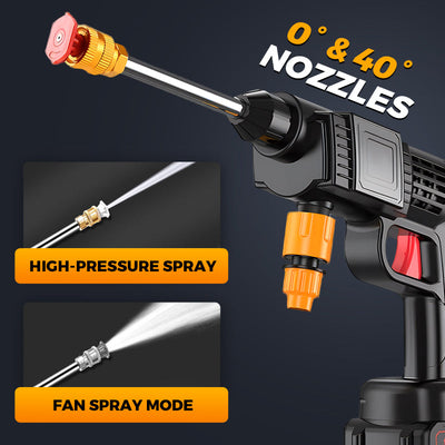 Cordless Portable Multi Function High Pressure Water Blaster Cleaner