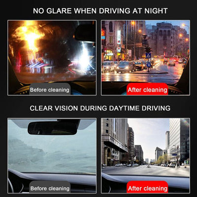 Automotive Glass Cleaner For Oil Film Removal And Streak-Free Shine