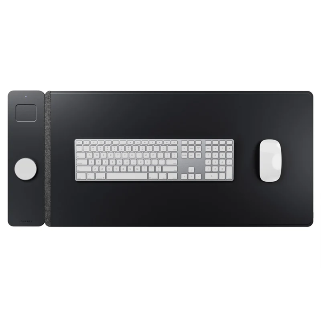 Wireless Charging Desk Mat With Fast Charging And Non-Slip Surface