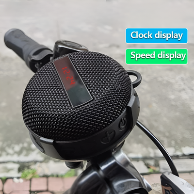 Bluetooth Speaker For Bike Handlebar With Waterproof And Portable Design