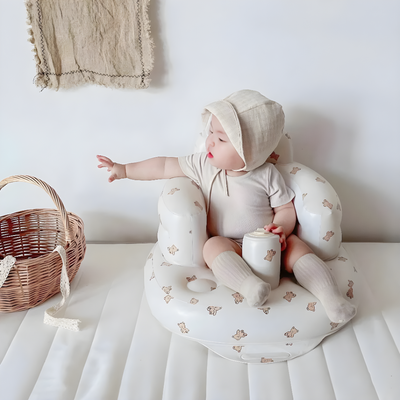Inflatable Baby Floor Seat Portable Infant Support Cushion For Toddlers