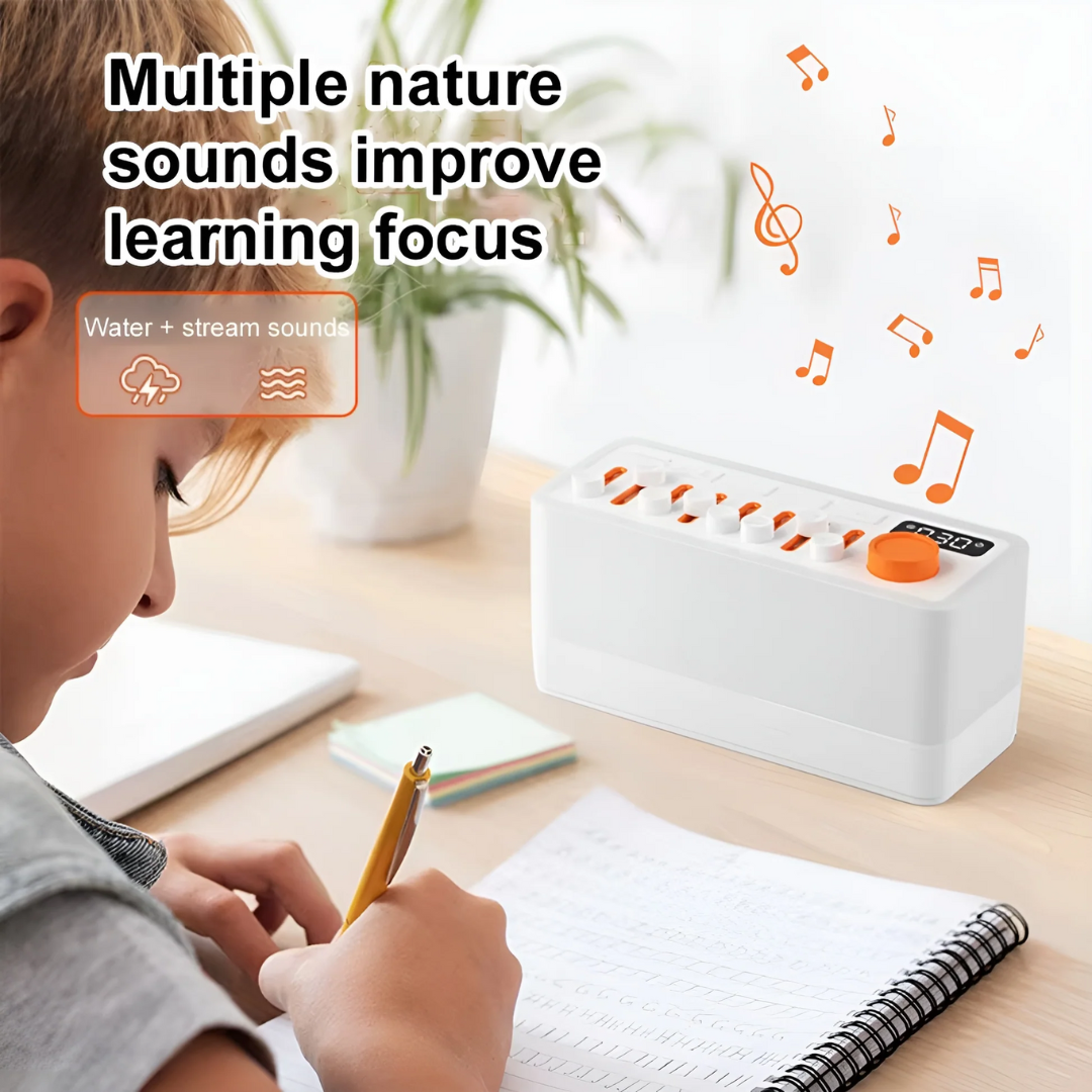 White Noise Machine With Soothing Night Light For Sleep