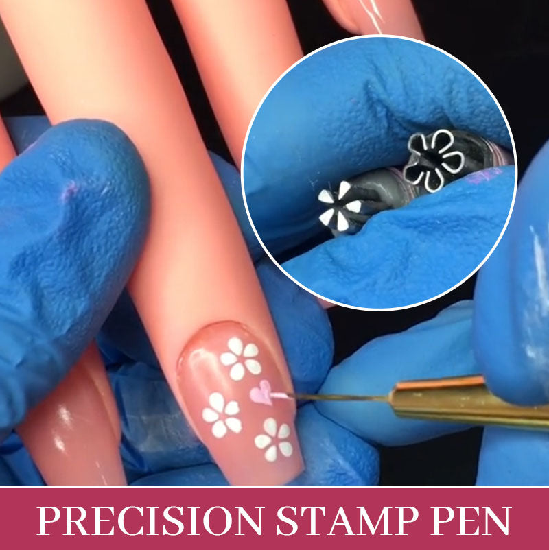 Nail Stamp Pen Precision Tool For Creative Nail Art Designs