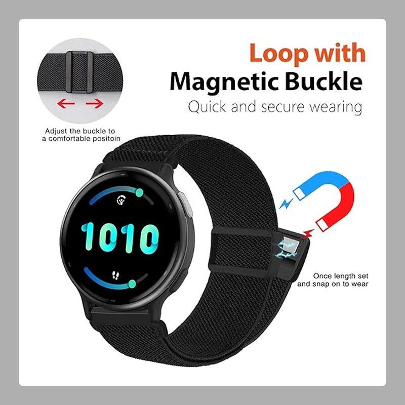 Magnetic Buckle Watch Strap Durable Comfortable Adjustable Band