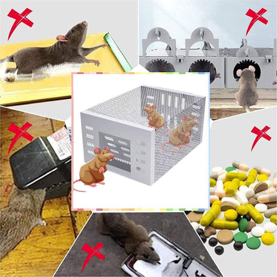 Automatic Mouse Trap Continuous Cycle Pest Control Device