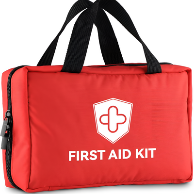 Compact Emergency First Aid Kit With 192 Essential Medical Supplies