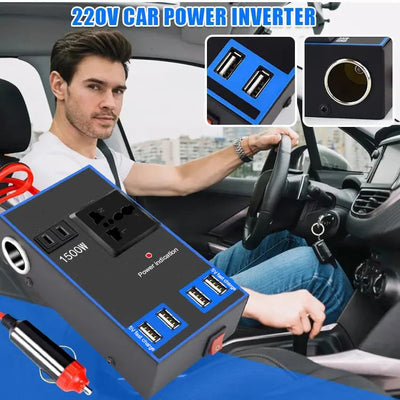 Car Power Inverter 12V 300W With USB Port For Vehicles