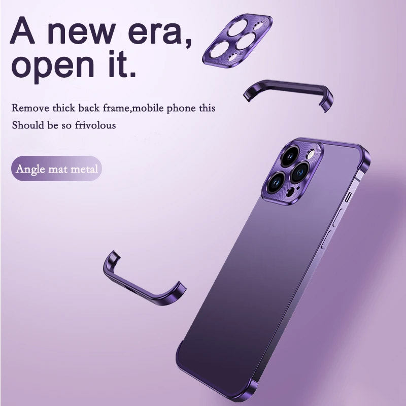Metal Corner Phone Case Protective Frame For Smartphones