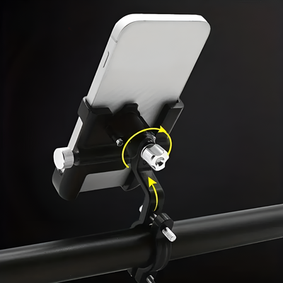 Bike Phone Holder With 360 Degree Rotation For Secure Mounting