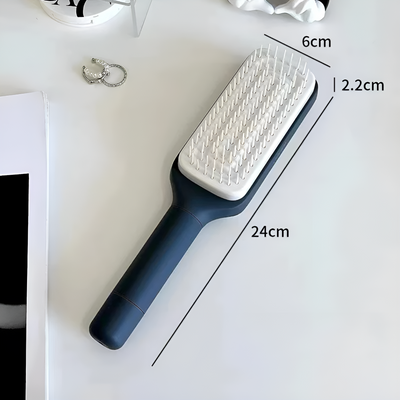 Self-Cleaning Hair Brush Easy Detangle And Hair Care Tool