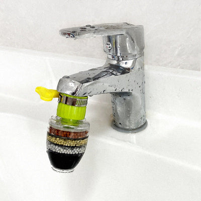 Rotating Splash Proof Water Saving Faucet Nozzle Filter