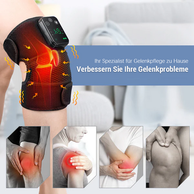 Heated Knee Massager With Vibrating Shoulder And Joint Relief