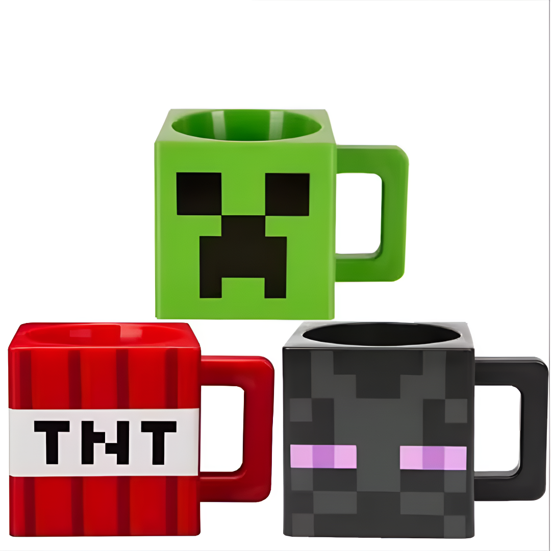 Minecraft Mug Ceramic Coffee Cup For Gamers And Fans