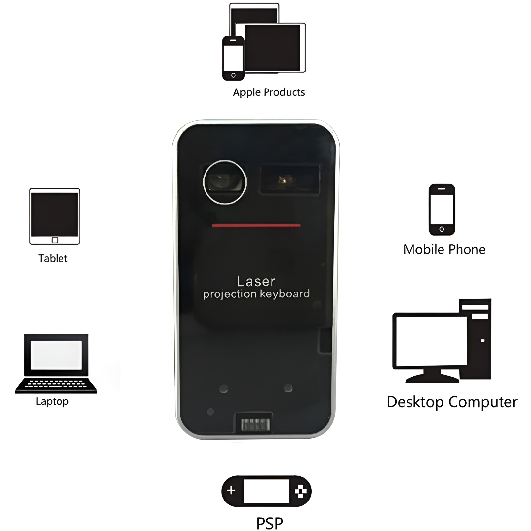 Bluetooth Laser Keyboard Portable Virtual Projection Wireless Keyboard