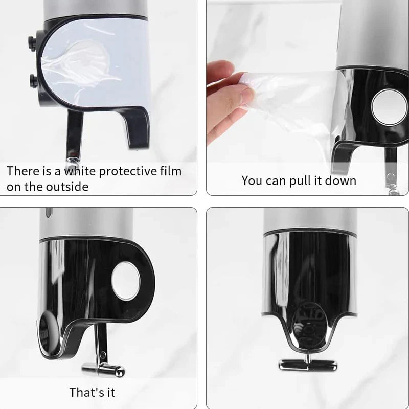 Bathroom Wall Mounted Soap Dispenser For Convenient Liquid Soap Use
